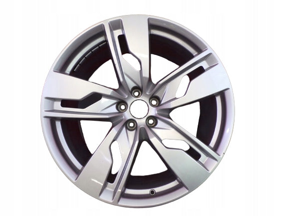 1x Alufelge 21 Zoll 9.5" 5x112 31ET Glanz Silber 4M0601025K Audi Q7 Rim Wheel