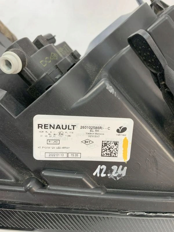 Frontscheinwerfer Dacia Sandero III 260102586R Rechts Scheinwerfer Headlight SCH3372558320kk
