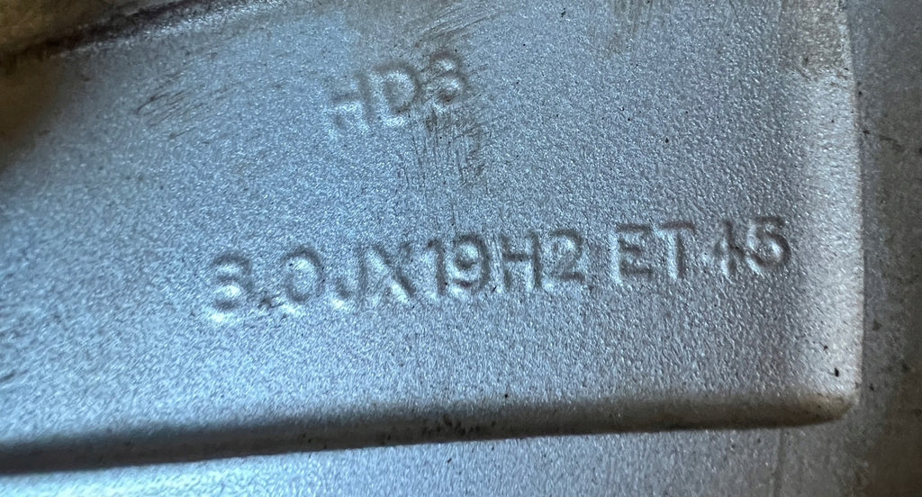 1x Alufelge 19 Zoll 8.0" 5x112 45ET 5LA601025B Skoda Enyaq Rim Wheel