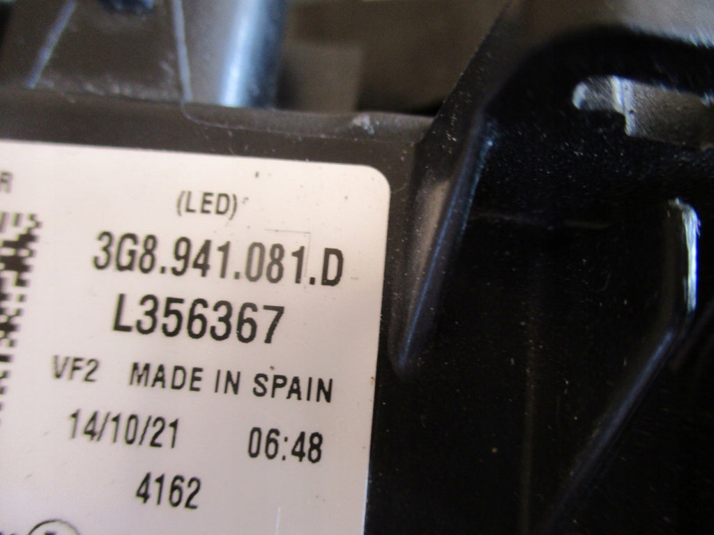 Frontscheinwerfer VW Arteon 3G8941081 LED Links Scheinwerfer Headlight SCH8131058021xh
