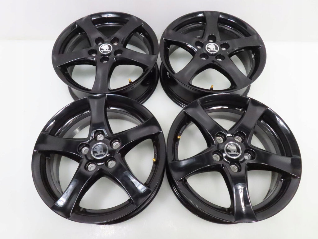 4x Alufelge 16 Zoll 6.0" 5x112 48ET Glanz Silber KBA49473 Audi I Rim Wheel FEL1258155853ky
