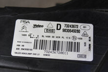 Laden Sie das Bild in den Galerie-Viewer, Frontscheinwerfer Citroën C4 III 9830649280 LED Rechts Scheinwerfer Headlight SCH3619630847nz