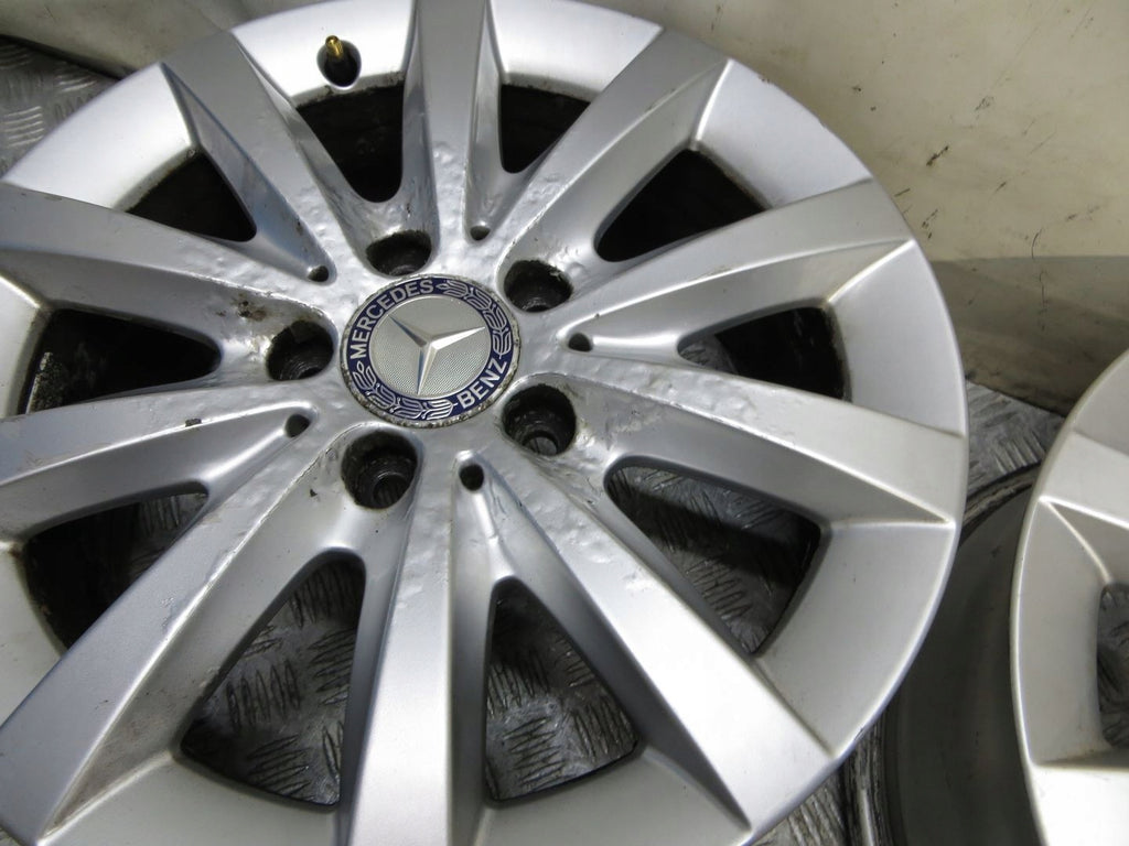 4x Alufelge 16 Zoll 6.5" 5x112 A2464010202 Mercedes-Benz W246 Rim Wheel FEL6170467273aa