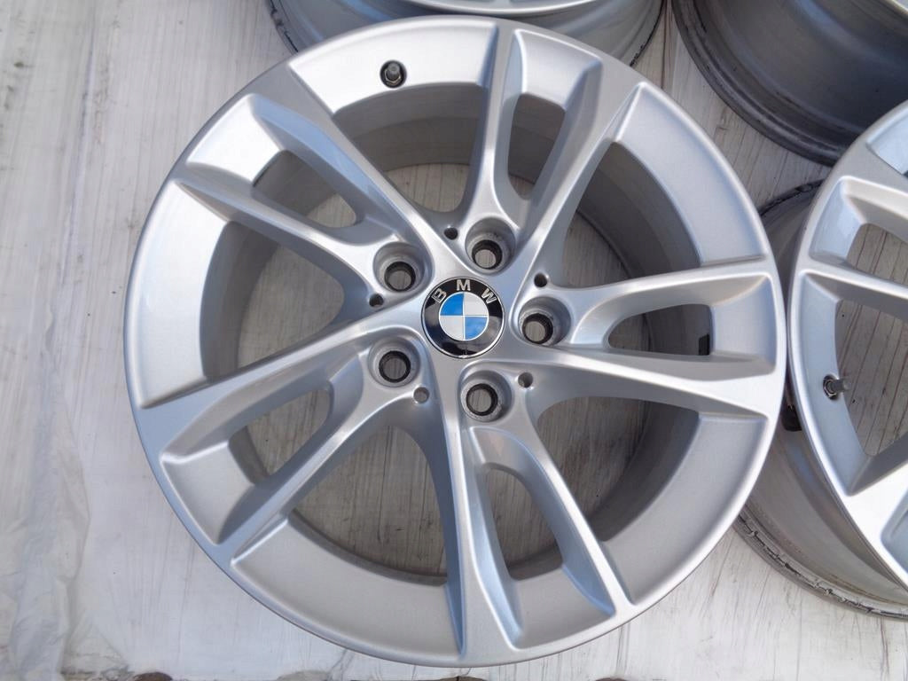 4x Alufelge 16 Zoll 7.0" 5x112 47ET Glanz Silber 6855083 BMW 2 F45 F46 Rim Wheel FEL9239285017gy