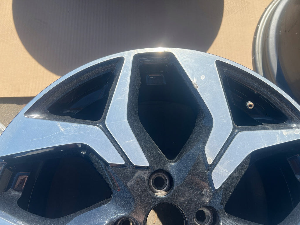 1x Alufelge 18 Zoll 7.0" 4x108 37,5ET Glanz Schwarz HN1C-BA Ford Fiesta Ecosport