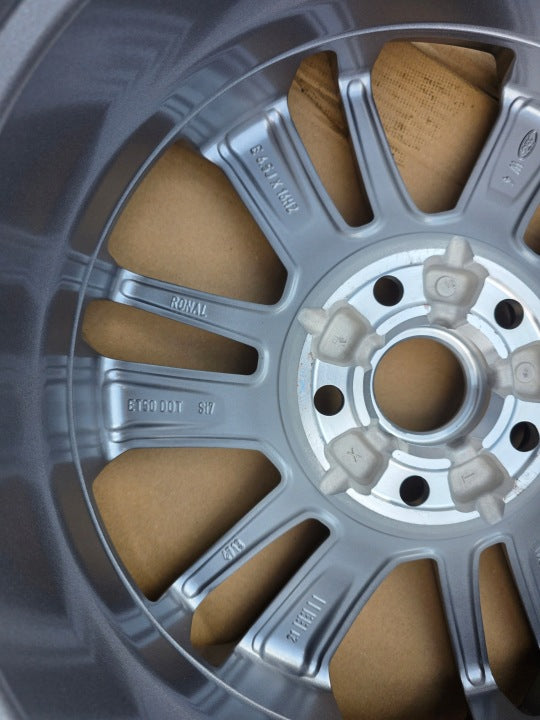 1x Alufelge 16 Zoll 6.5" 3x98 50ET Glanz Grau NX7C-1007-B1A Ford Mondeo FEL3859662865qu