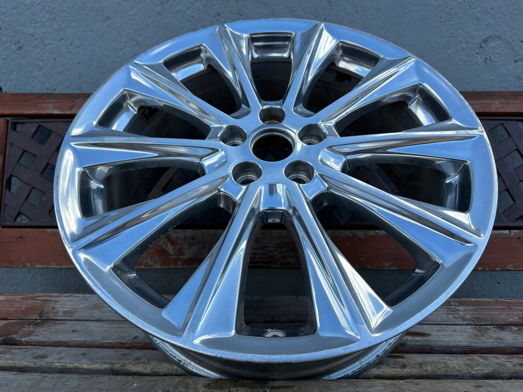 1x Alufelge 19 Zoll 8.0" 5x108 55ET Glanz DS7C-1007-Y1A Ford Kuga Rim Wheel FEL3805929219am