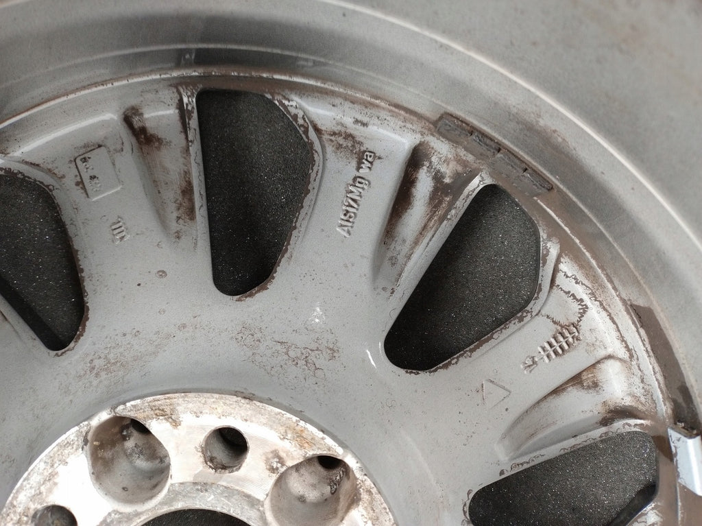 1x Alufelge 17 Zoll 8.0" 5x112 41ET Glanz Grau A2224010802 Mercedes-Benz W222 Mg