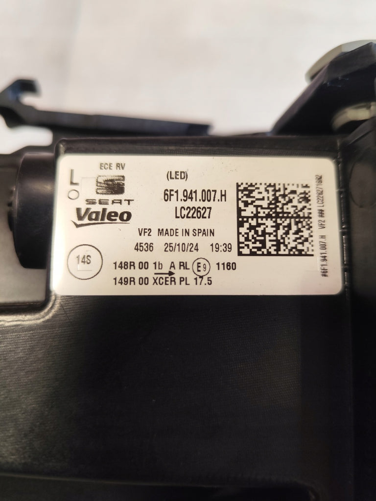 Frontscheinwerfer Seat Ibiza V 6F1941007H LED Links Scheinwerfer Headlight