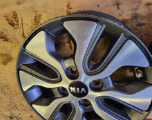 Laden Sie das Bild in den Galerie-Viewer, 1x Alufelge 14 Zoll 5.0&quot; 4x100 49ET Glanz 52910-1Y700 Kia Rim Wheel