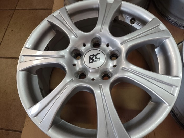 4x Alufelge 16 Zoll 6.5" 5x114.3 RC15656 Kia Rim Wheel FEL6308526011sq