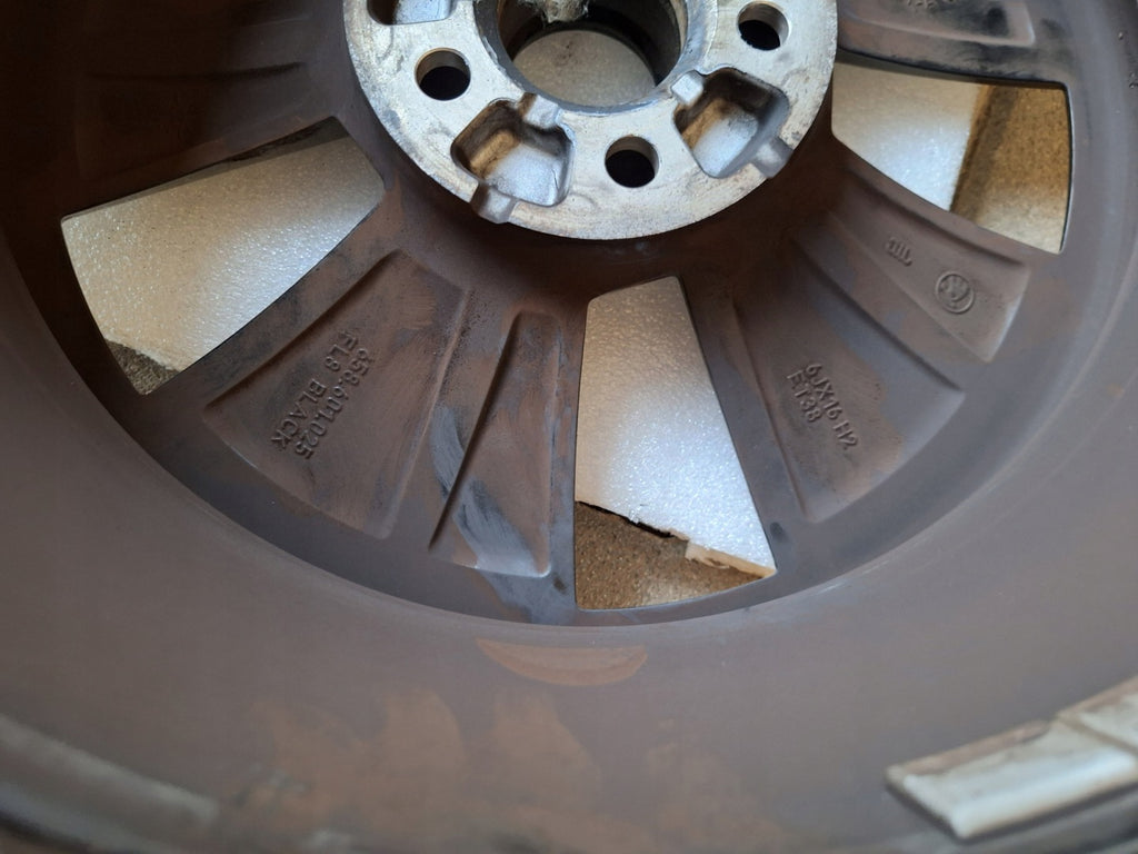 1x Alufelge 16 Zoll 6.0" 5x100 38ET Matt Schwarz 658601025E Skoda Scala Kamiq FEL7244859853eq