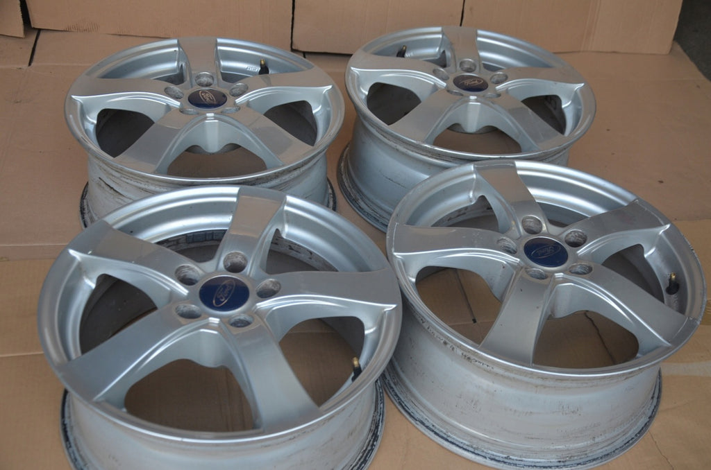 4x Alufelge 16 Zoll 7.0" 5x108 48ET Silber Ford Mondeo I Galaxy Focus C-Max FEL5964701724mr