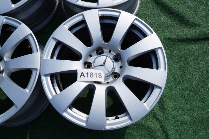 4x Alufelge 16 Zoll 7.5" 5x112 45 5ET Glanz Silber 2124010102 Mercedes-Benz W212 FEL3897147177ne