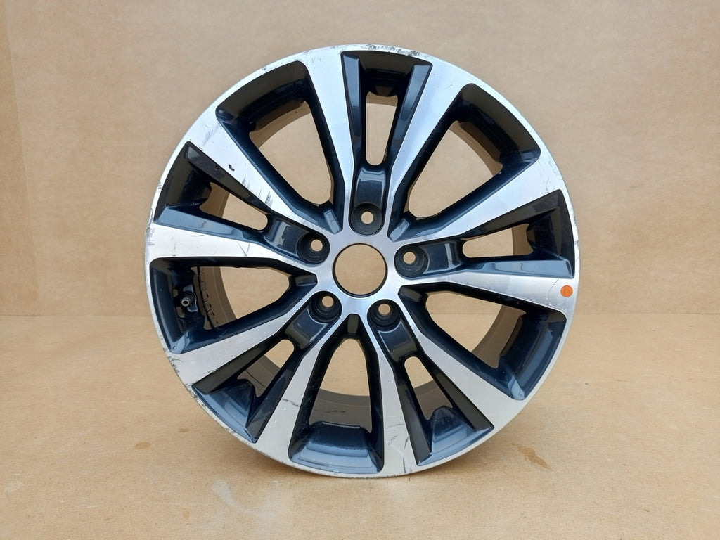 1x Alufelge 17 Zoll 7.0" 5x114.3 53ET Glanz Grau 52910-G4300 Hyundai Ix35 Mg FEL2068060565ev