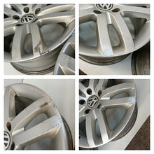 Laden Sie das Bild in den Galerie-Viewer, 4x Alufelge 18 Zoll 8.5" 5x130 58ET Glanz Silber 5JX18H2ET58 Audi Q7 Touareg FEL4600569124sq