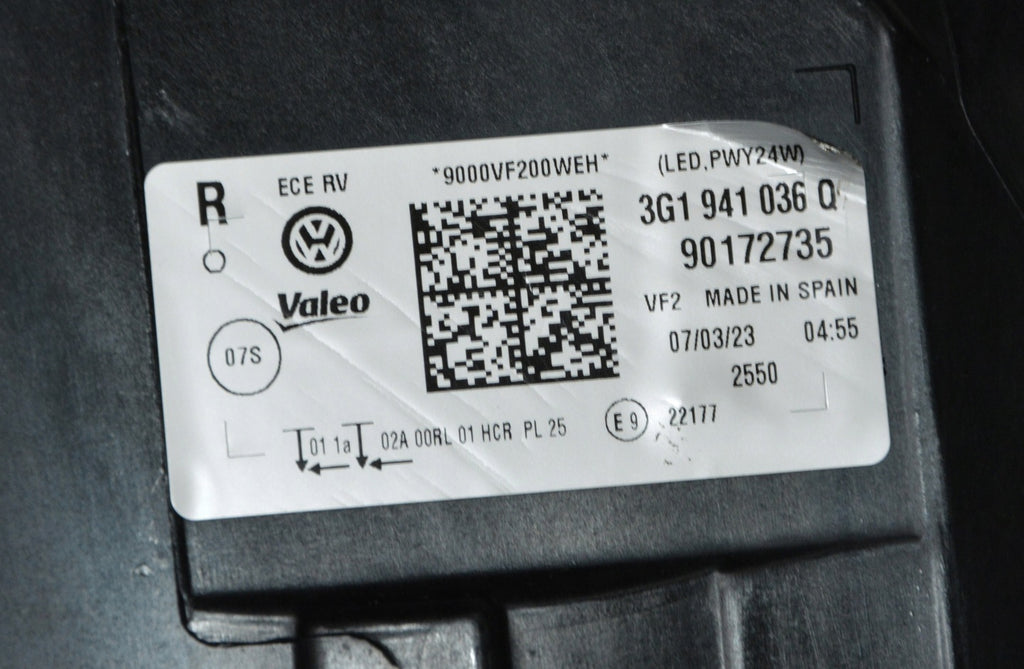 Frontscheinwerfer VW Passat B8 3G1941036Q LED Rechts Scheinwerfer Headlight