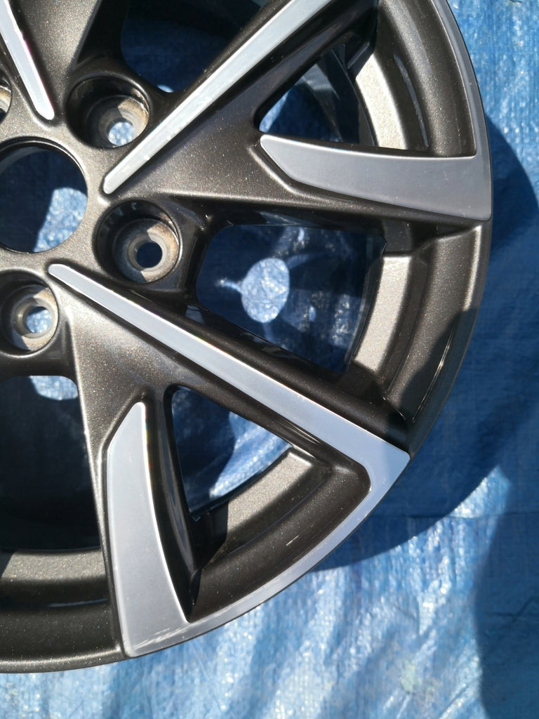 1x Alufelge 16 Zoll 6.5" 5x114.3 50ET Matt Grau DH0MV3810 Mazda Cx 3 Cx3 FEL1812095498sq