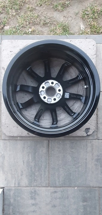 1x Alufelge 17 Zoll 7.5" 5x100 46ET Glanz Schwarz 82A071497 Audi A1 Rim Wheel FEL3656369955ky