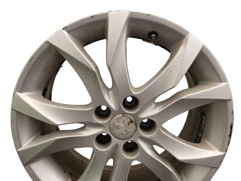 1x Alufelge 17 Zoll 7.0" 5x108 46ET Matt Silber 9671401480 Peugeot 508 I FEL8545018202ps