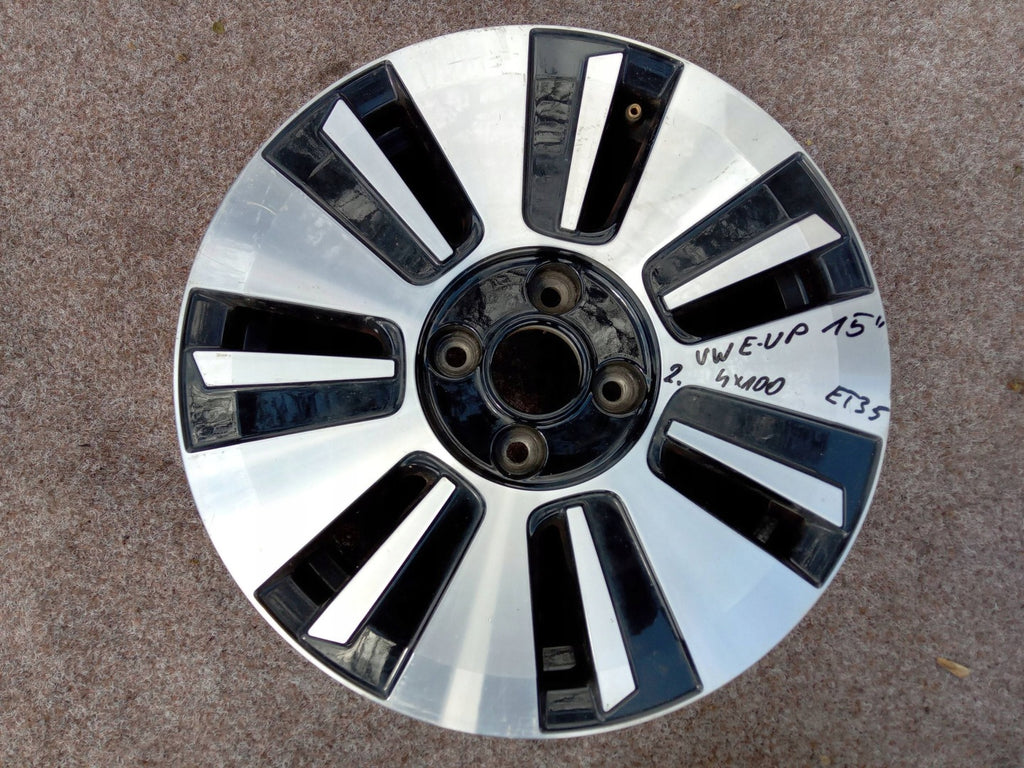1x Alufelge 15 Zoll 4x100 VW Rim Wheel FEL5247469789gz