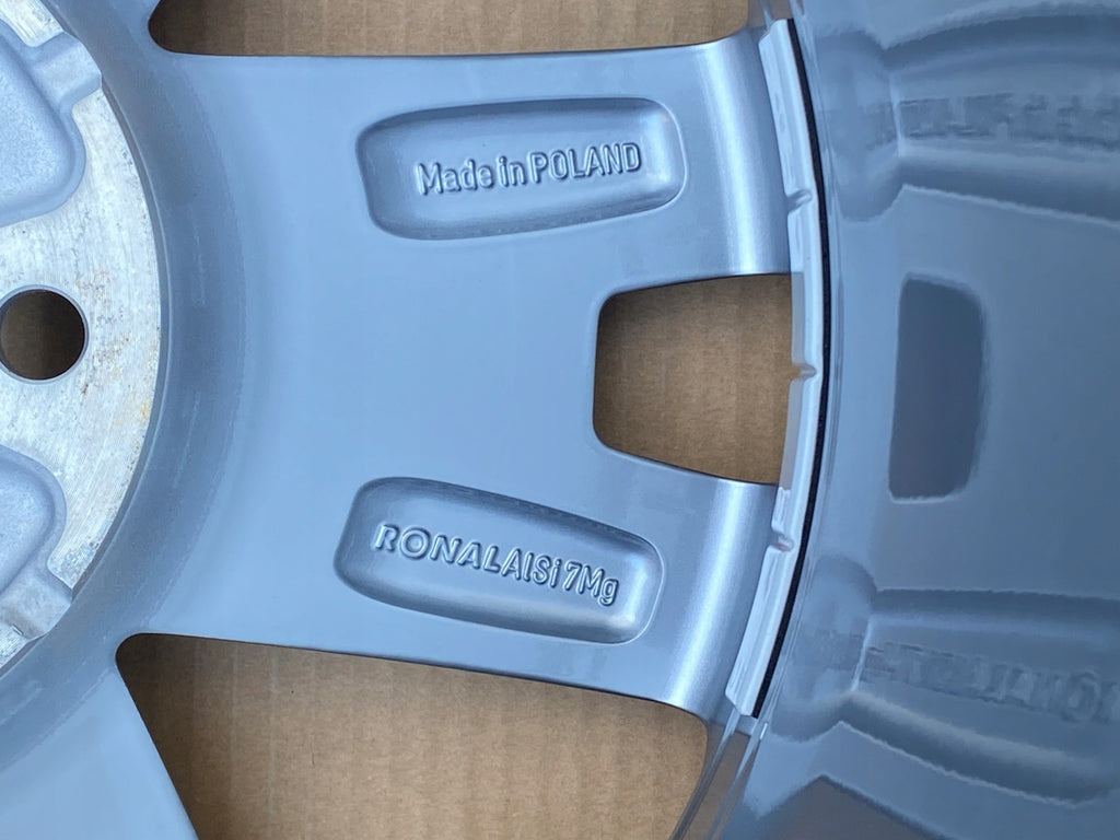 4x Alufelge 17 Zoll 8.0" 5x120 49ET Glanz Silber 2H0601025 VW Amarok Transporter FEL1106070609xx