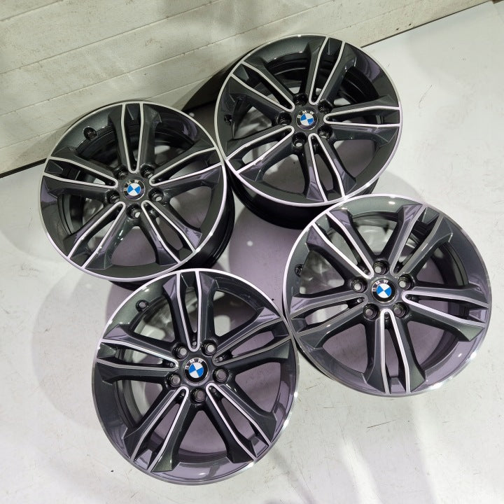 4x Alufelge 17 Zoll 7.5" 5x112 54ET BMW 4 Gran 2 F44 Tourer F45 F46 Rim Wheel FEL5387731778ld
