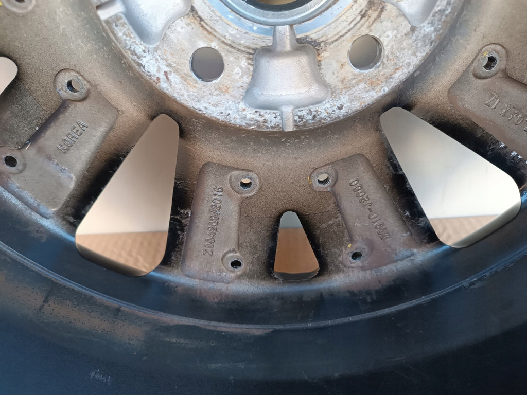 1x Alufelge 17 Zoll 7.0" 5x114.3 50ET 52910-J2000 Kia Rim Wheel FEL3869701258bh