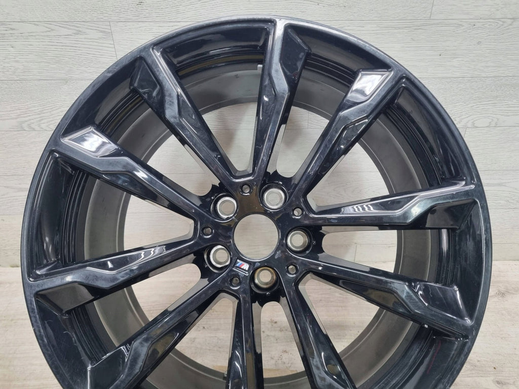 1x Alufelge 20 Zoll 43ET Glanz Schwarz 7916266 BMW X3 G01 Rim Wheel FEL5833280744su