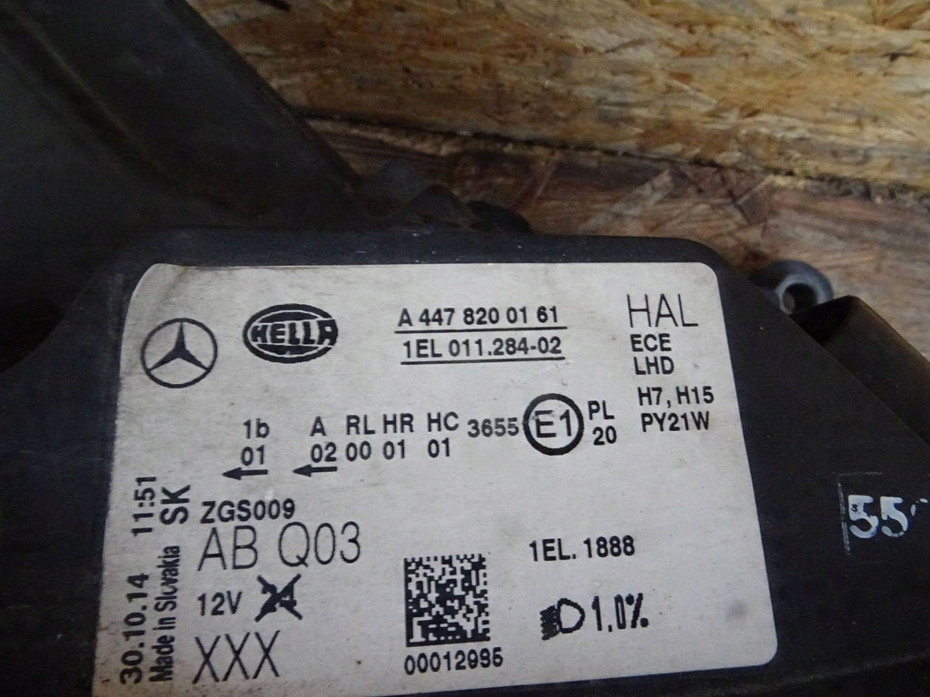 Frontscheinwerfer Mercedes-Benz Vito W447 A4478200161 Rechts Headlight