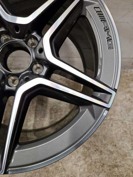 1x Alufelge 18 Zoll 9.0" 5x112 49ET A2134016400 Mercedes-Benz W213 Rim Wheel FEL8581235881uf