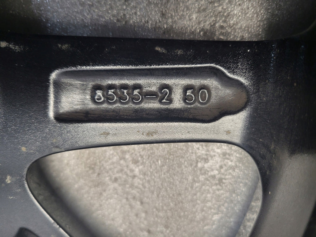 1x Alufelge 17 Zoll 6.5" 5x100 50ET Glanz Schwarz MA-DAR81 Toyota 4 Yaris FEL5076892882af