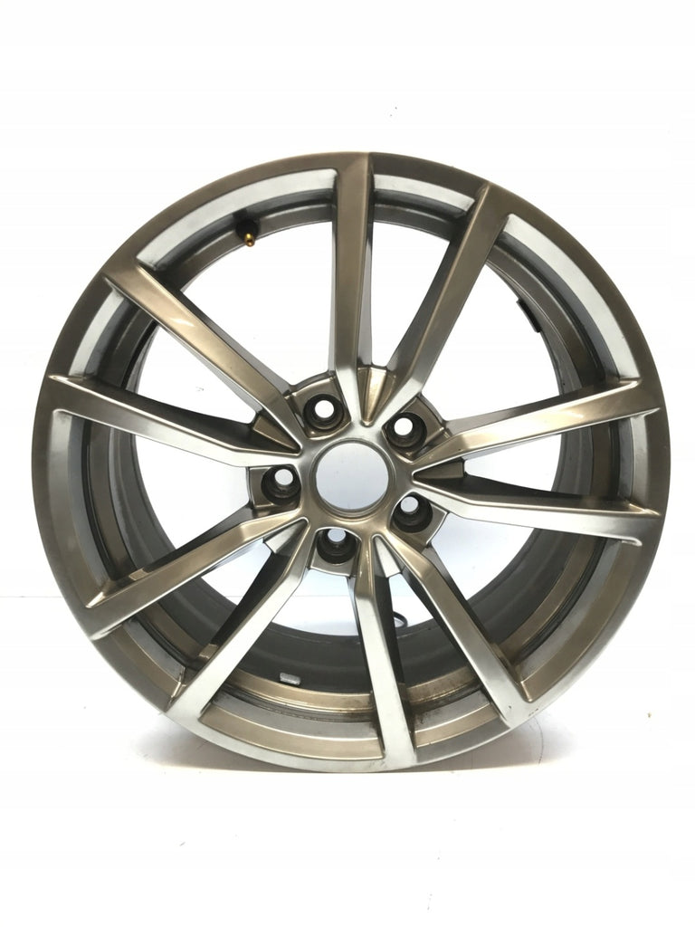 1x Alufelge 17 Zoll 7.5" 5x112 45ET Glanz Silber VW Rim Wheel FEL6903864969si