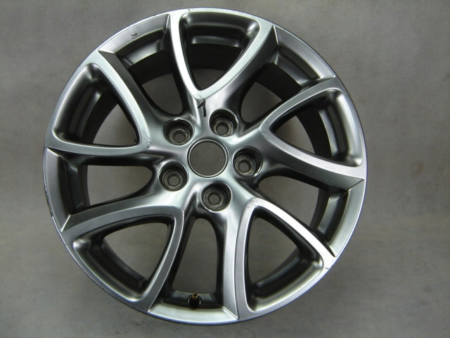 1x Alufelge 17 Zoll 7.0" 5x114.3 52ET Glanz Silber 9965557070 Mazda Cx-5 Cx-3