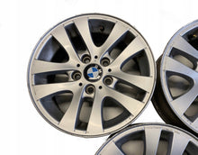 Load image into Gallery viewer, 4x Alufelge 16 Zoll 7.0" 5x120 34ET Glanz Silber 6775595 BMW E91 E90 Rim Wheel FEL1047190724wc