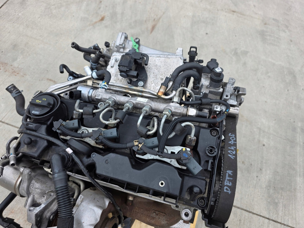 Motor Audi A4 B9 DETA 2.0 TDI 190PS 140kW 124TKm Diesel Engine Komplett