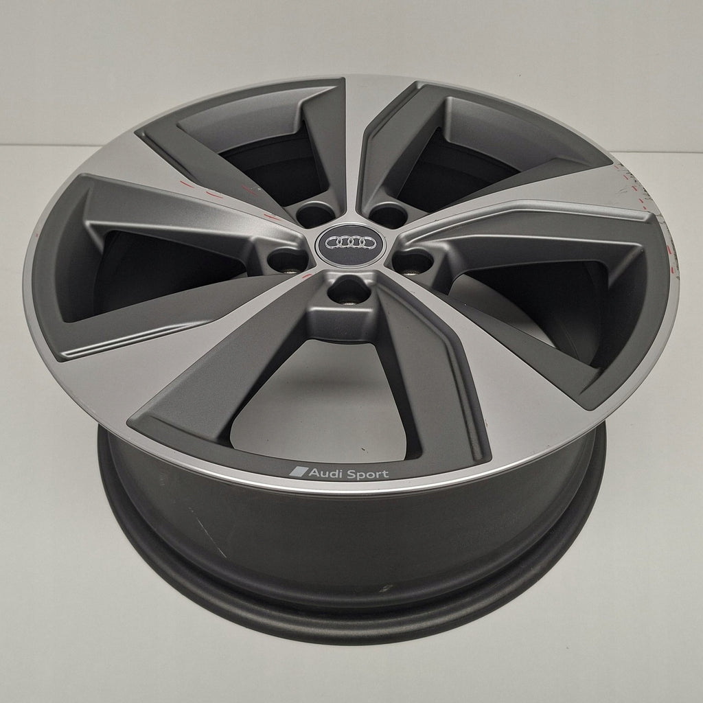 1x Alufelge 19 Zoll 8.0" 5x112 45ET Matt Silber 81A601025AN Audi Q2 Rim Wheel FEL6184081569dm