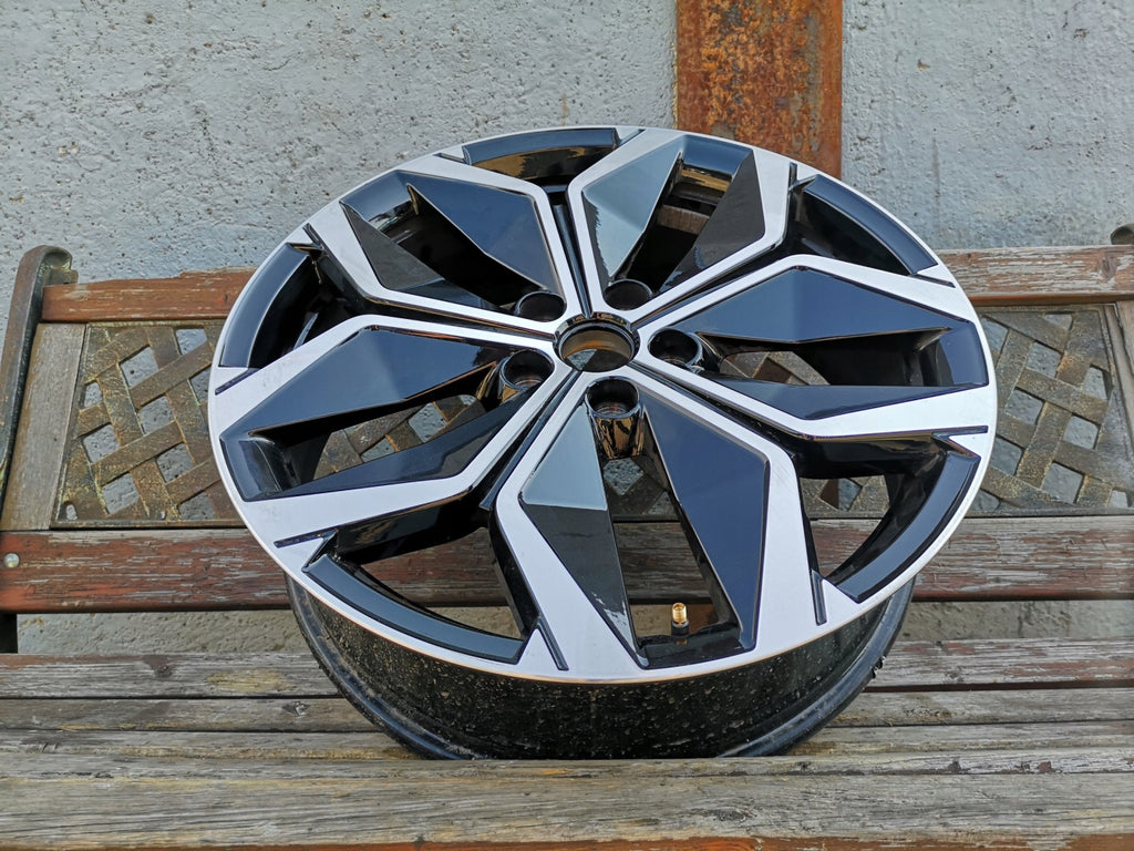 1x Alufelge 20 Zoll 6.5" 5x114.3 33ET Glanz Schwarz 403005730R Renault Scenic FEL1859549256hl