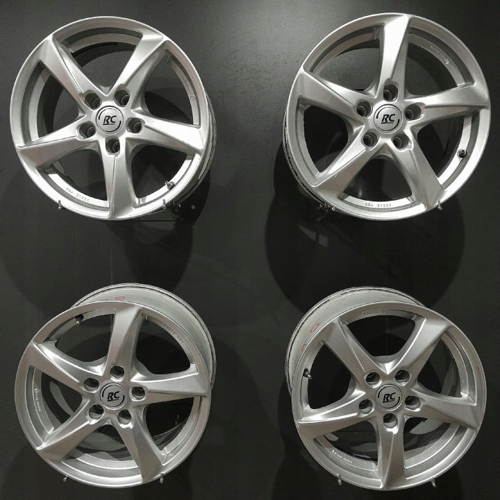 4x Alufelge 16 Zoll 7.0" 5x112 35ET Audi C6 A4 B6 Rim Wheel FEL4829116177hf