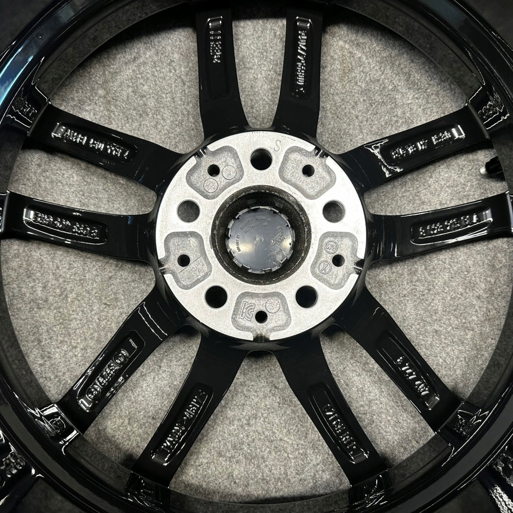 4x Alufelge 18 Zoll 8.0" 5x112 30ET Glanz Schwarz 8093915 BMW 5 G31 G30 FEL2841540142gd