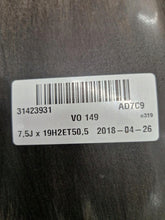 Laden Sie das Bild in den Galerie-Viewer, 1x Alufelge 19 Zoll 7.5" 5x108 50 5ET 31423931 Volvo Xc60 Ii Rim Wheel FEL7643554621ep