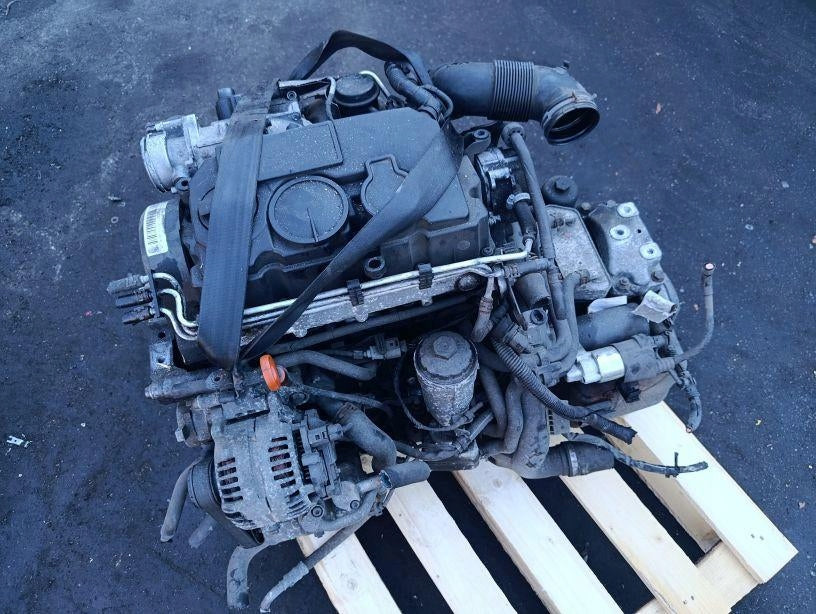 Motor VW Passat Golf V I BLS 1.9 TDI 105PS 77kW 255TKm Diesel Engine Komplett