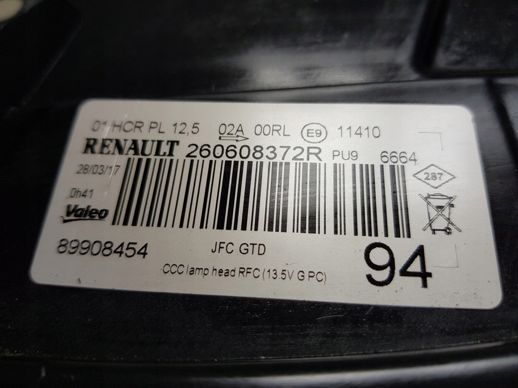 Frontscheinwerfer Renault Espace V 260108498R Full LED Rechts oder Links SCH3532615168gd