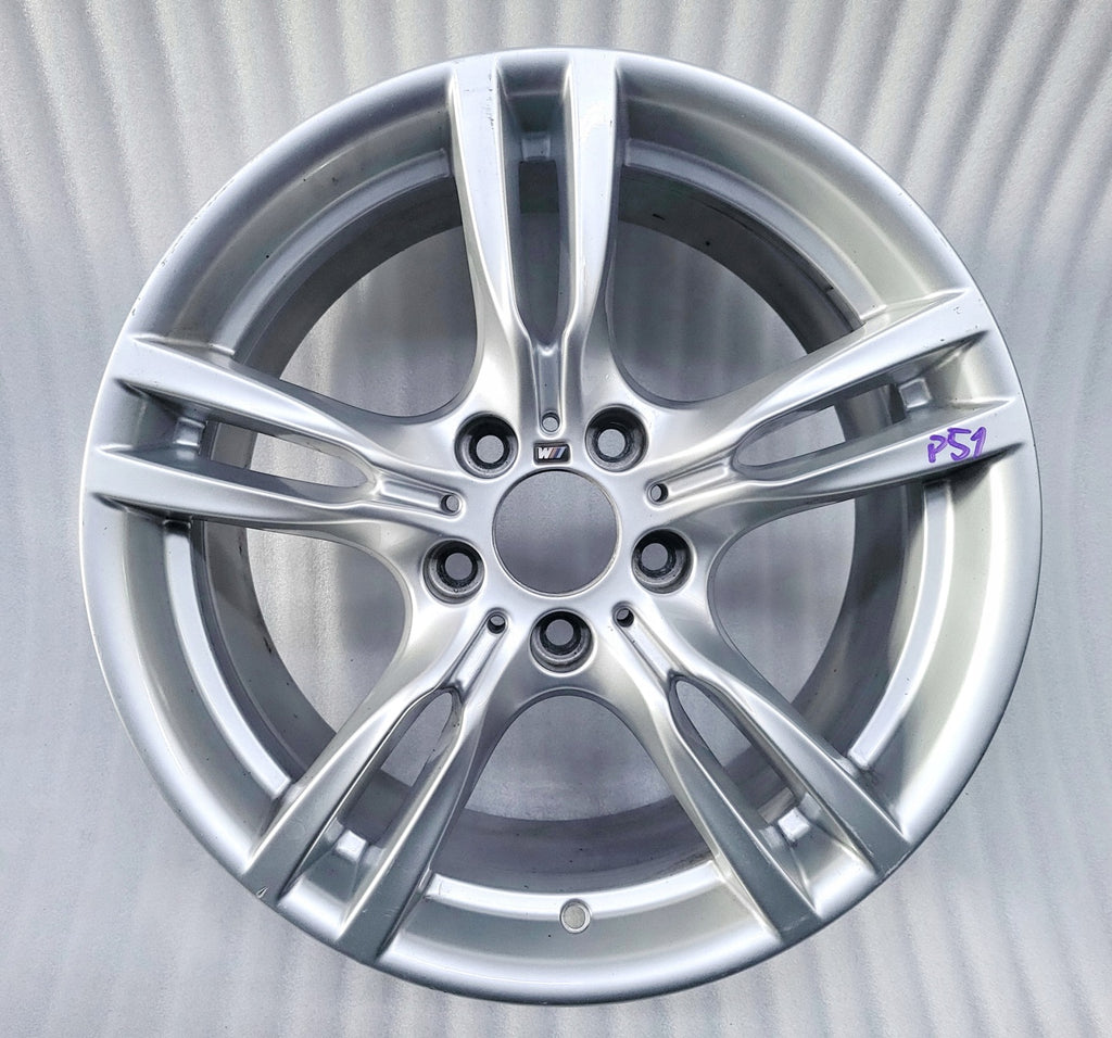 1x Alufelge 18 Zoll 8.5" 5x120 47ET Glanz Silber 7845881 MA-DAR81 BMW 3 F31 FEL2393592087ow