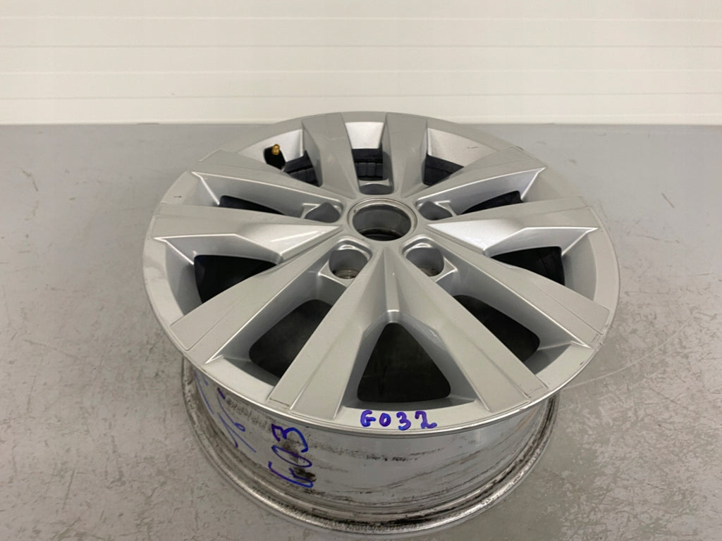 1x Alufelge 16 Zoll 6.5" 5x120 51ET Glanz Silber 7E0601025N VW Rim Wheel FEL5666367076xt