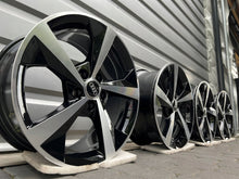 Laden Sie das Bild in den Galerie-Viewer, 4x Alufelge 18 Zoll 8.0" 5x112 46ET Glanz Silber 8Y0601025J Audi Rim Wheel FEL7680903681kv