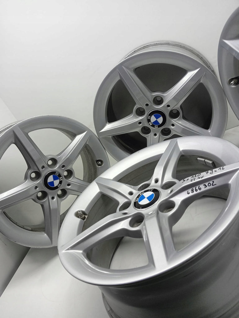 4x Alufelge 16 Zoll 7.0" 5x120 40ET 6866302 BMW 4 Rim Wheel FEL3169238948tb