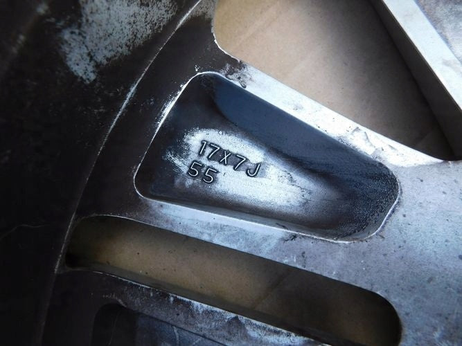 1x Alufelge 17 Zoll 7.0" 5x110 55ET Subaru Forester Rim Wheel