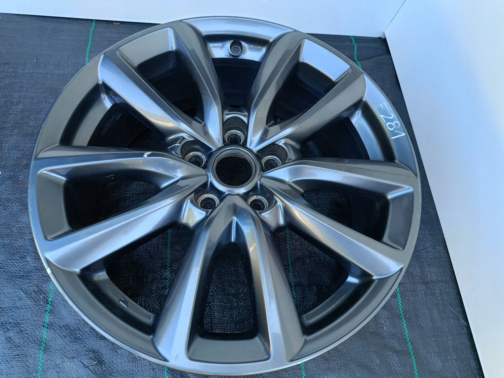 1x Alufelge 18 Zoll 7.0" 5x114.3 45ET Glanz Graphit 9965657080 Mazda I Rim Wheel FEL8821835839jv