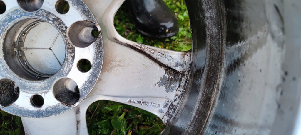 1x Alufelge 16 Zoll 7.5" 5x112 42ET Glanz Silber A2114014502 Mercedes-Benz W211